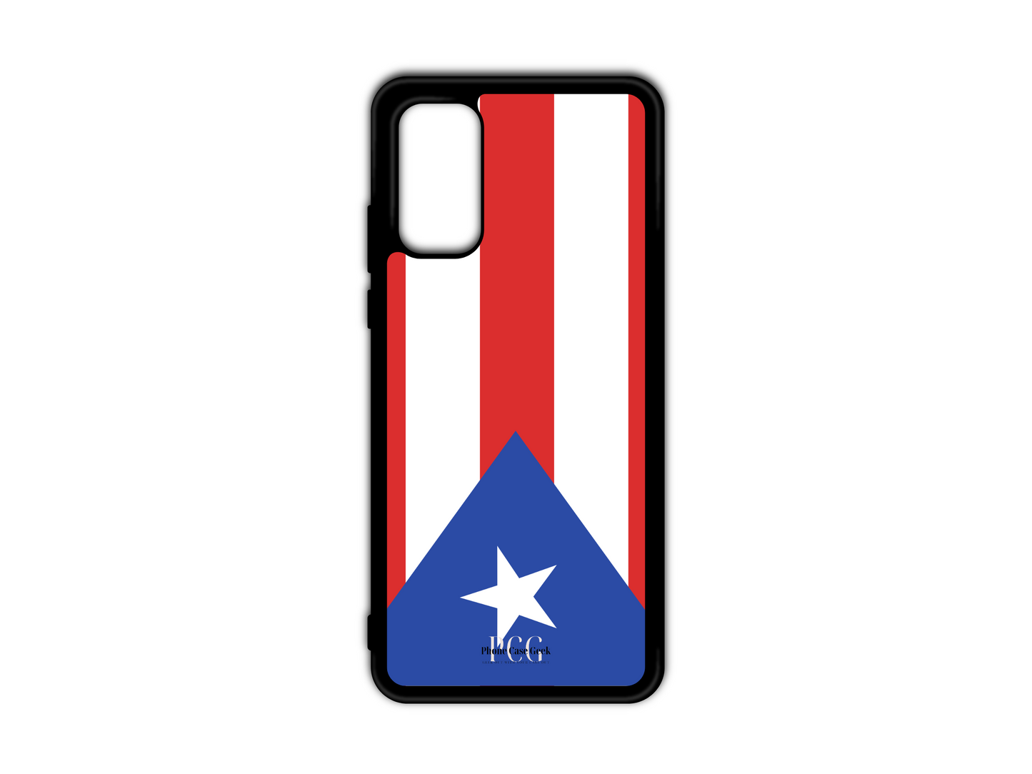 Puerto Rican Flag Phone Case for Samsung Galaxy S20, S20 Ultra, and S20 FE. A colorful and eye-catching phone case that showcases the Puerto Rican flag, offering a sleek and patriotic look while protecting your device. Ideal for Samsung Galaxy S20, S20 Ultra, and S20 FE users who want to express their island pride.