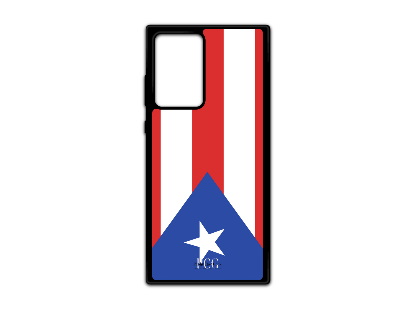 Puerto Rican Flag Phone Case for Samsung Galaxy S21 Ultra, Note 20, and Note 20 Ultra. This vibrant phone case features the iconic Puerto Rican flag, blending bold colors and a patriotic design for a stylish and protective case. Perfect for Samsung Galaxy S21 Ultra, Note 20, and Note 20 Ultra owners looking to showcase their love for Puerto Rico.